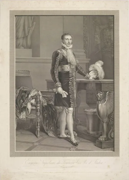 Framed Print : Eugene de Beauharnais (1781-1824), Viceroy of the Kingdom of Italy, Grand Duke of Frankfurt Framed Print : Eugene de Beauharnais (1781-1824), Viceroy of the Kingdom of Italy, Grand Duke of Frankfurt
