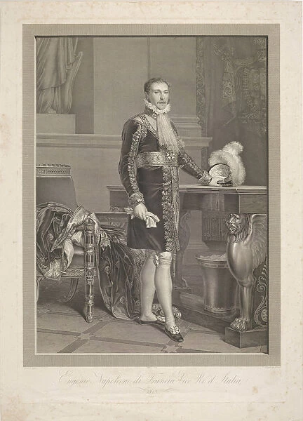 Eugene de Beauharnais (1781-1824), Viceroy of the Kingdom of Italy, Grand Duke of Frankfurt