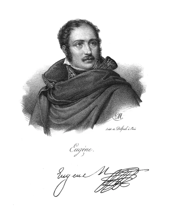 Framed Print : Eugene de Beauharnais, (c1820s). Creator: Charles Maurin Framed Print : Eugene de Beauharnais, (c1820s). Creator: Charles Maurin