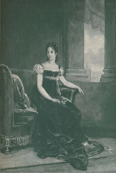 Eugenie Bernardine-Desiree Clary - Mme. Bernadotte; Queen of Sweden, 1811, (1896)