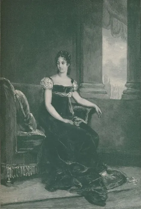 Framed Print : Eugenie Bernardine-Desiree Clary - Mme. Bernadotte; Queen of Sweden, 1811, (1896) Framed Print : Eugenie Bernardine-Desiree Clary - Mme. Bernadotte; Queen of Sweden, 1811, (1896)