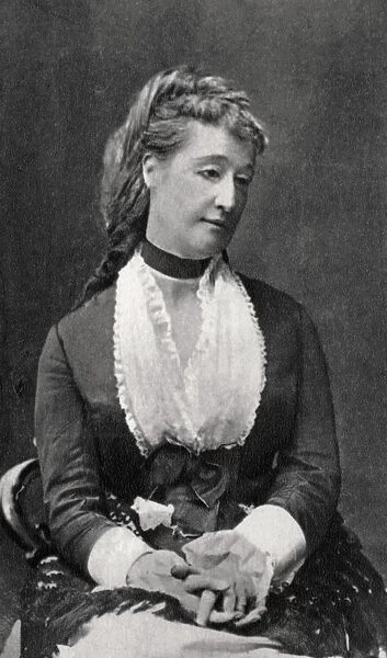 Eugenie de Montijo, Empress Consort of Napoleon III of France, c1865-1875