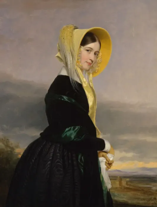 Framed Print : Euphemia White Van Rensselaer, 1842. Creator: George Peter Alexander Healy Framed Print : Euphemia White Van Rensselaer, 1842. Creator: George Peter Alexander Healy