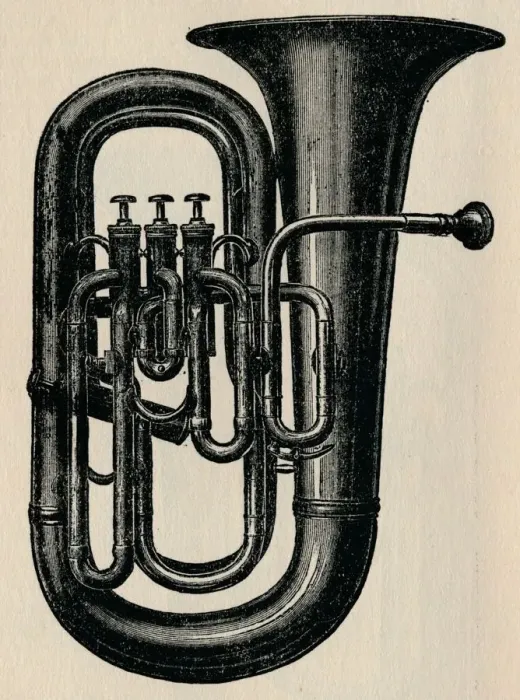 Framed Print : The Euphonium, 1910. Creator: Unknown Framed Print : The Euphonium, 1910. Creator: Unknown