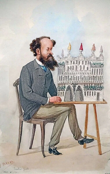 Eusebi Güell, c.1889. Creator: Parera, Josep (1830-1902)