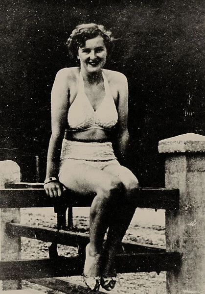 Eva Braun. Private Collection