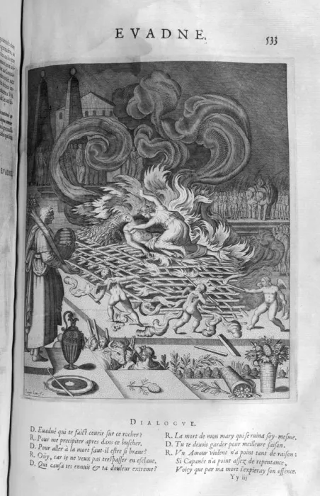 Framed Print : Evadne, 1615. Artist: Leonard Gaultier Framed Print : Evadne, 1615. Artist: Leonard Gaultier