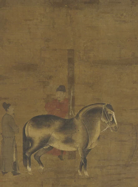 Evaluating a Horse, Ming dynasty, 1368-1644. Creator: Unknown