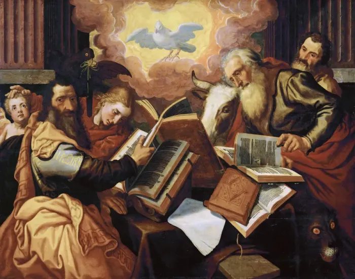 Framed Print : The Four Evangelists Framed Print : The Four Evangelists