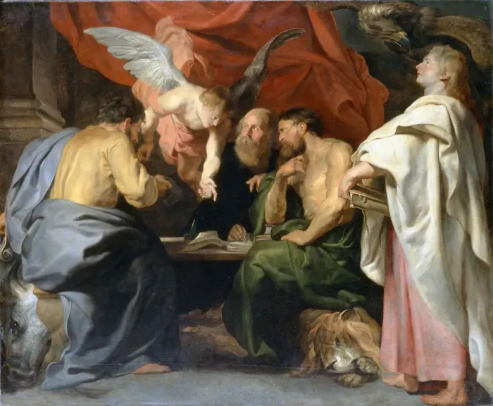 Framed Print : The Four Evangelists, 1614