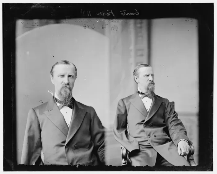 Framed Print : Evarts W. Farr of New Hampshire, 1865-1880. Creator: Unknown Framed Print : Evarts W. Farr of New Hampshire, 1865-1880. Creator: Unknown