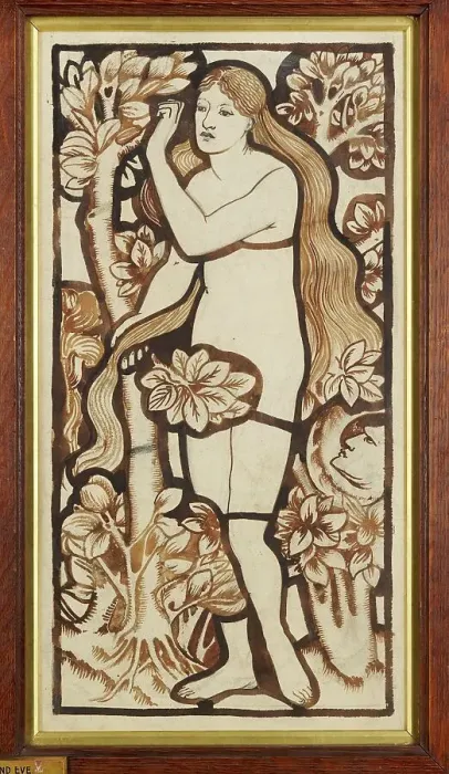 Framed Print : Eve, 1862. Creator: Sir Edward Coley Burne-Jones Framed Print : Eve, 1862. Creator: Sir Edward Coley Burne-Jones