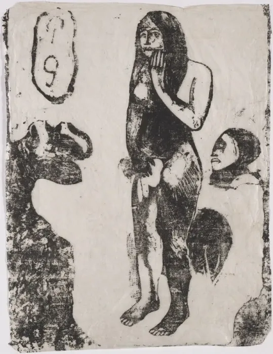 Framed Print : Eve, 1898-1899. Creator: Paul Gauguin (French, 1848-1903) Framed Print : Eve, 1898-1899. Creator: Paul Gauguin (French, 1848-1903)