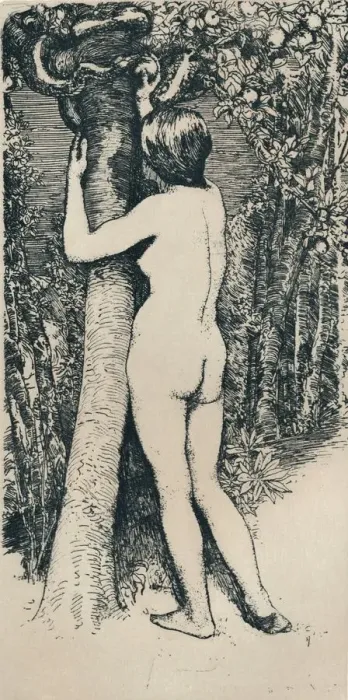 Framed Print : Eve, c1900 (1903-1904. Artist: Charles Holroyd Framed Print : Eve, c1900 (1903-1904. Artist: Charles Holroyd