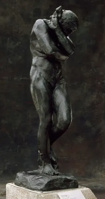 Framed Print : Eve, This cast 1968 (Musee Rodin 9 / 12). Creator: Auguste Rodin Framed Print : Eve, This cast 1968 (Musee Rodin 9 / 12). Creator: Auguste Rodin