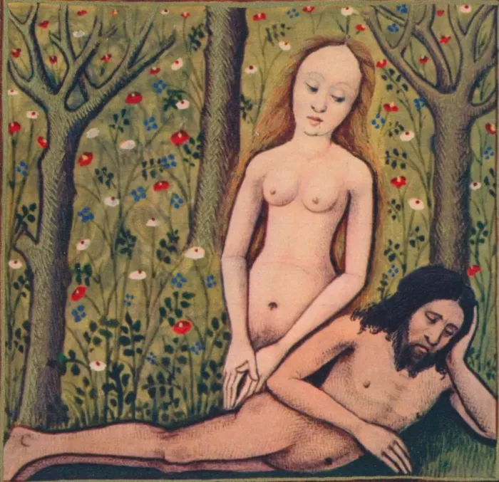 Framed Print : Eve - Notre Commune Mere, 1403, (1939). Artist: Master of Berrys Cleres Femmes Framed Print : Eve - Notre Commune Mere, 1403, (1939). Artist: Master of Berrys Cleres Femmes