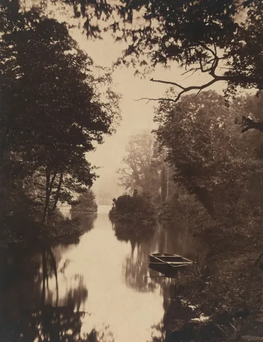Framed Print : Evening, 1854. Creator: Philip Henry Delamotte Framed Print : Evening, 1854. Creator: Philip Henry Delamotte