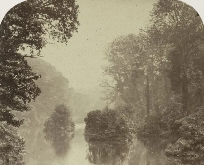 Framed Print : Evening, 1855. Creator: James Knight (British) Framed Print : Evening, 1855. Creator: James Knight (British)