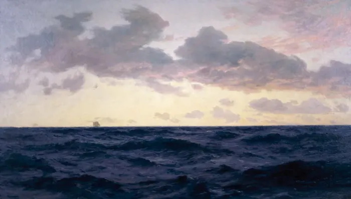Framed Print : Evening, 1898. Artist: William Ayerst Ingram Framed Print : Evening, 1898. Artist: William Ayerst Ingram