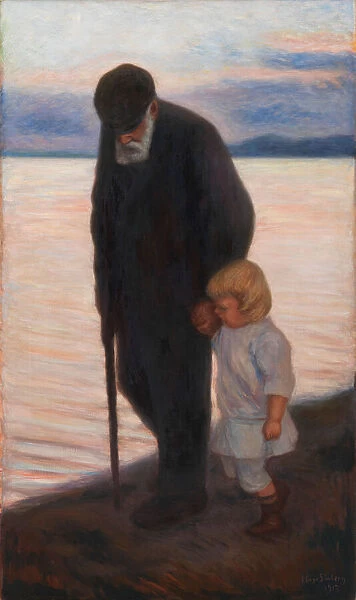 Towards the Evening, 1913. Creator: Simberg, Hugo (1873-1917)
