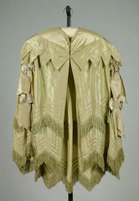 Framed Print : Evening cape, American, 1850-59. Creator: Unknown Framed Print : Evening cape, American, 1850-59. Creator: Unknown