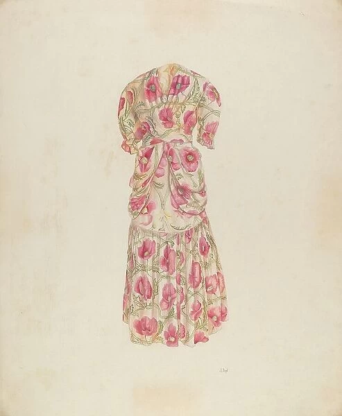 Evening Dress, c. 1937. Creator: Joseph L. Boyd