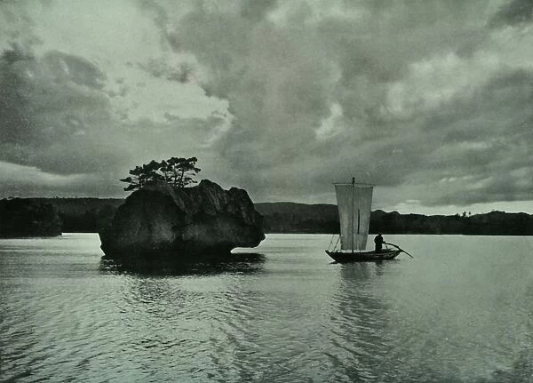 Evening on the Inland Sea, 1910. Creator: Herbert Ponting