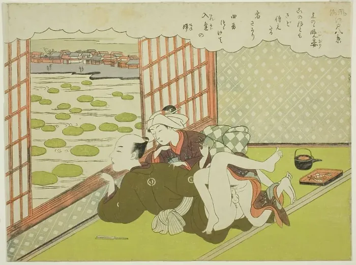 Framed Print : The Evening Mistress at Ueno (Ueno no bansho), from the series Eight Fashionable... c. 1769. Creator: Suzuki Harunobu. The Evening Mistress at Ueno (Ueno no bansho), from the series Eight Fashionable... c. 1769. Creator: Suzuki Harunobu Framed Print : The Evening Mistress at Ueno (Ueno no bansho), from the series Eight Fashionable... c. 1769. Creator: Suzuki Harunobu. The Evening Mistress at Ueno (Ueno no bansho), from the series Eight Fashionable... c. 1769. Creator: Suzuki Harunobu