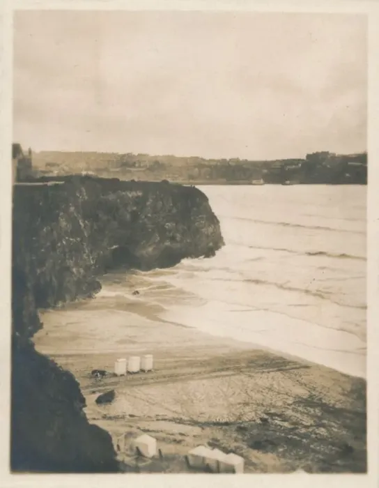 Framed Print : Evening at Newquay, 1927 Framed Print : Evening at Newquay, 1927