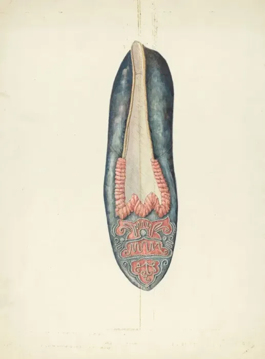 Framed Print : Evening Slipper, 1935 / 1942. Creator: William Kieckhofel Framed Print : Evening Slipper, 1935 / 1942. Creator: William Kieckhofel