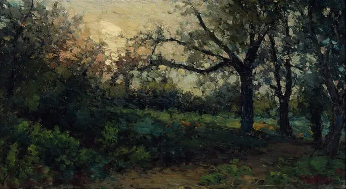 Framed Print : Evening sun, 1879. Creator: Per Ekstrom Framed Print : Evening sun, 1879. Creator: Per Ekstrom