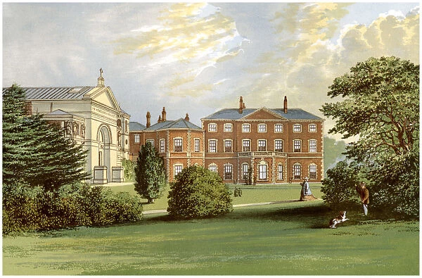 Everingham Park, Yorkshire, home of Lord Herries, c1880