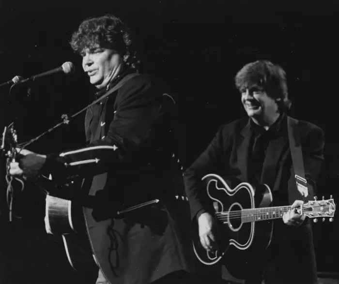 Framed Print : The Everly Brothers, Royal Albert Hall, London, 1993. Creator: Brian Foskett Framed Print : The Everly Brothers, Royal Albert Hall, London, 1993. Creator: Brian Foskett