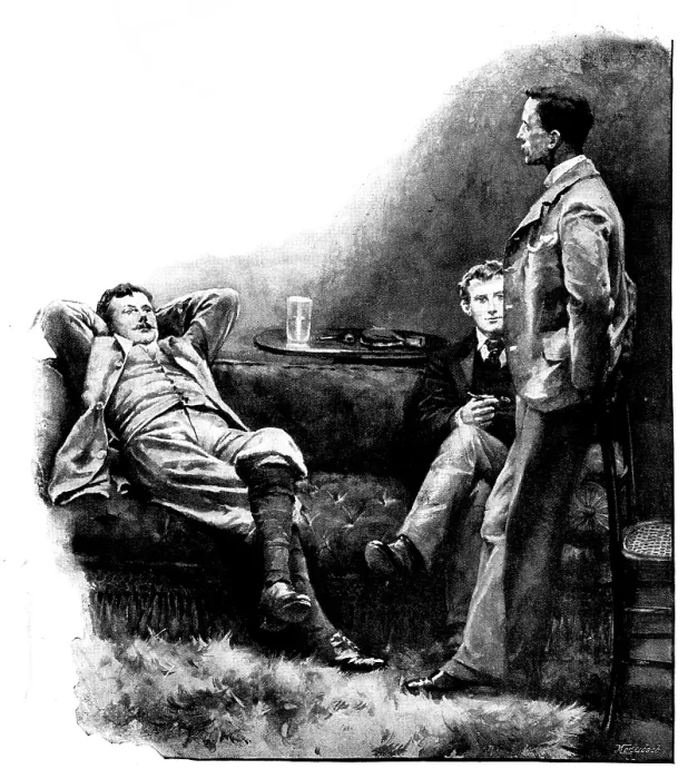 Framed Print : Eve's Ransom...'The idea is that you should go on with us', 1895 Framed Print : Eve's Ransom...'The idea is that you should go on with us', 1895