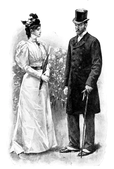 Framed Print : Eve's Ransom...'Your contempt for me is beyond expression, isn't it?', 1895 Framed Print : Eve's Ransom...'Your contempt for me is beyond expression, isn't it?', 1895