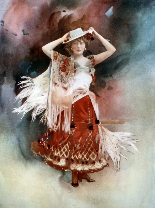 Framed Print : Evie Greene in Kitty Grey, c1902. Artist: Ellis & Walery Framed Print : Evie Greene in Kitty Grey, c1902. Artist: Ellis & Walery
