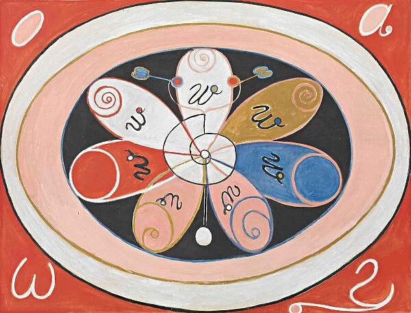 Evolution, No. 15, Group IV, The Seven-pointed Stars, 1908