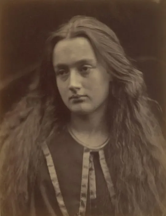 Framed Print : My Ewen's Bride, 1869. Creator: Julia Margaret Cameron Framed Print : My Ewen's Bride, 1869. Creator: Julia Margaret Cameron