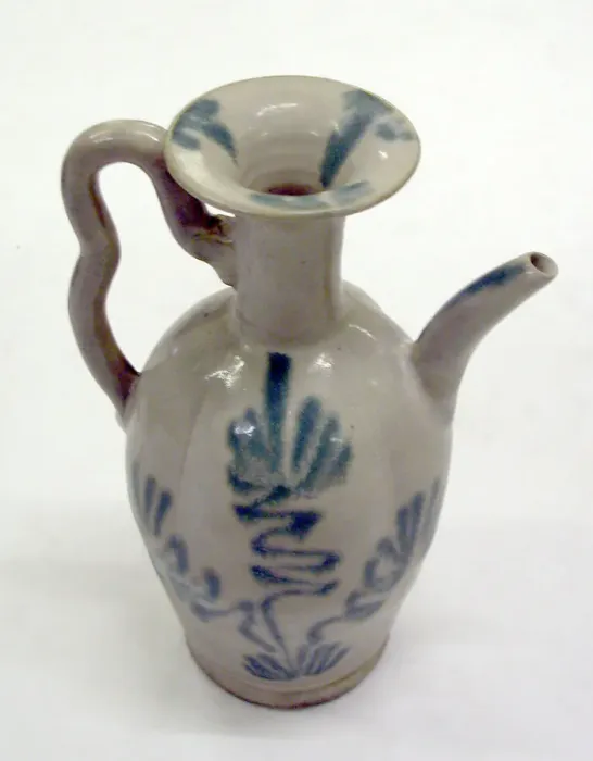 Framed Print : Ewer with Abstract Swirls and Radiating Strokes, Tang dynasty (618-907), 9th century Framed Print : Ewer with Abstract Swirls and Radiating Strokes, Tang dynasty (618-907), 9th century