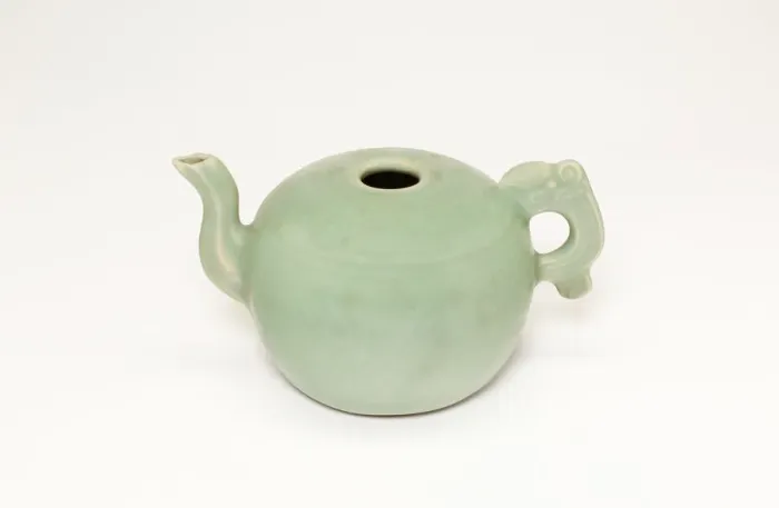 Framed Print : Ewer with Animal Handle, Yuan dynasty (1271-1368), 14th century. Creator: Unknown Framed Print : Ewer with Animal Handle, Yuan dynasty (1271-1368), 14th century. Creator: Unknown