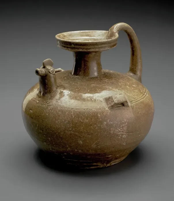 Framed Print : Ewer with chicken-head spout, 317-420. Creator: Unknown Framed Print : Ewer with chicken-head spout, 317-420. Creator: Unknown
