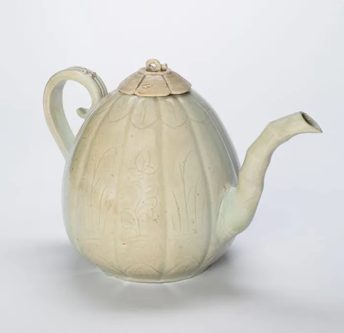 Framed Print : Ewer in the Form of a Melon with Bamboo Spout, Korea, Goryeo dynasty (918-1392) Framed Print : Ewer in the Form of a Melon with Bamboo Spout, Korea, Goryeo dynasty (918-1392)