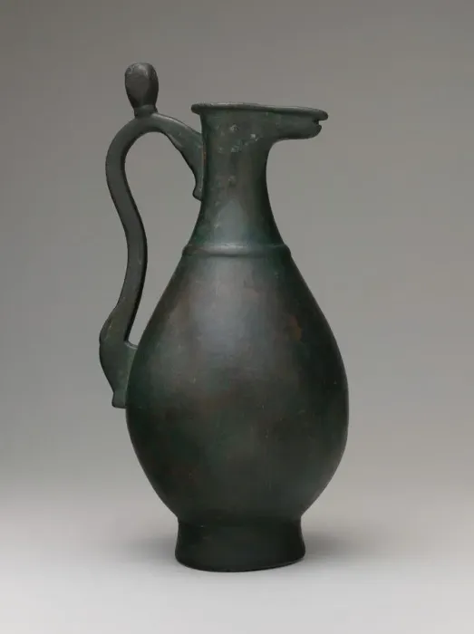 Framed Print : Ewer with Protruding Lip, Iran, 8th century. Creator: Unknown Framed Print : Ewer with Protruding Lip, Iran, 8th century. Creator: Unknown