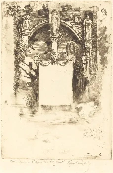 Framed Print : Ex-Libris pour L Ensorcelee'(Bookplate for L Ensorcelee Framed Print : Ex-Libris pour L Ensorcelee'(Bookplate for L Ensorcelee