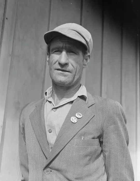 Framed Print : Ex-Oklahoma farmer, one of the leaders in the strike of cotton pickers, Kern County, CA, 1938. Creator: Dorothea Lange Framed Print : Ex-Oklahoma farmer, one of the leaders in the strike of cotton pickers, Kern County, CA, 1938. Creator: Dorothea Lange
