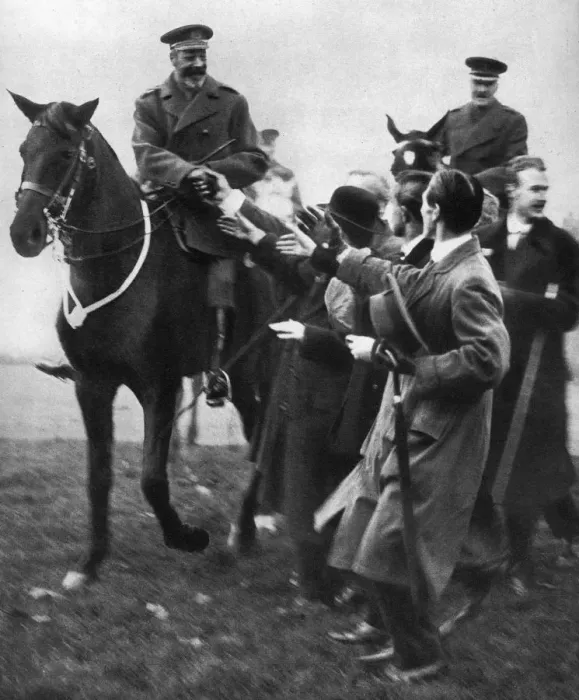 Framed Print : Ex-service men and the King, review of 20, 000 Silver Badge men in Hyde Park, London, 1935 Framed Print : Ex-service men and the King, review of 20, 000 Silver Badge men in Hyde Park, London, 1935