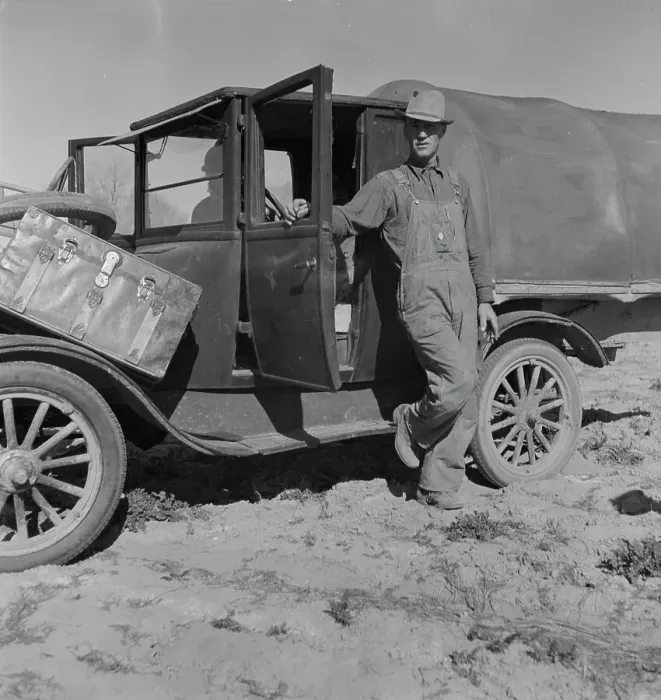 Framed Print : Ex-tenant farmer from Texas, came to work in the fruit... Coachella Valley, California, 1937. Creator: Dorothea Lange Framed Print : Ex-tenant farmer from Texas, came to work in the fruit... Coachella Valley, California, 1937. Creator: Dorothea Lange