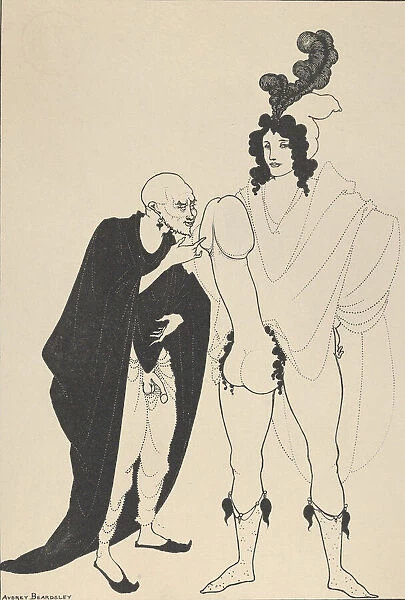 The Examination of the Herald, for 'The Lysistrata of Aristophanes', ca. 1926