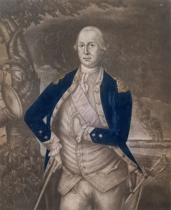 Framed Print : His Excellency George Washington Esq-r. ca. 1777. Creators: Joseph Hiller, Samuel Blyth Framed Print : His Excellency George Washington Esq-r. ca. 1777. Creators: Joseph Hiller, Samuel Blyth