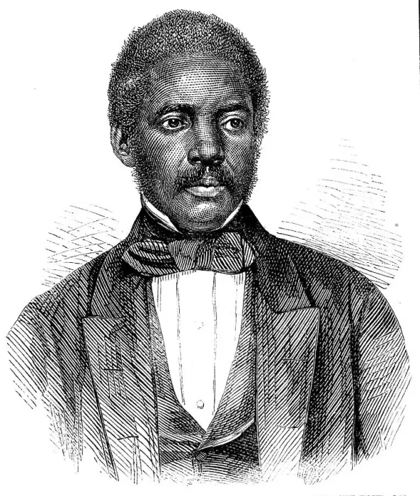 Framed Print : His Excellency Stephen Allen Benson, President of Liberia, 1862. Creator: Unknown Framed Print : His Excellency Stephen Allen Benson, President of Liberia, 1862. Creator: Unknown